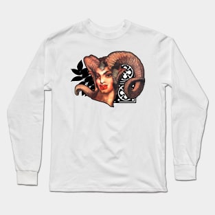 Malicious satyr being a faun in the eye Long Sleeve T-Shirt